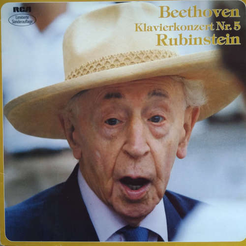 Cover Beethoven* - Arthur Rubinstein / Bostoner Symphonie-Orchester* / Erich Leinsdorf - Klavierkonzert Nr. 5 Es-Dur - Emperor Concerto (LP, Album, Ltd, RE) Schallplatten Ankauf