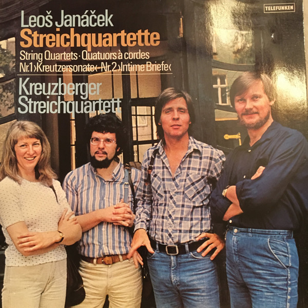 Cover Leoš Janáček, Kreuzberger Streichquartett - Streichquartette (LP, Gat) Schallplatten Ankauf