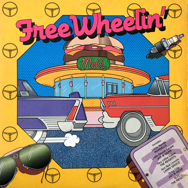 Cover Various - Free Wheelin' (LP, Comp) Schallplatten Ankauf