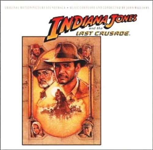Cover John Williams (4) - Indiana Jones And The Last Crusade (Original Motion Picture Soundtrack) (LP) Schallplatten Ankauf