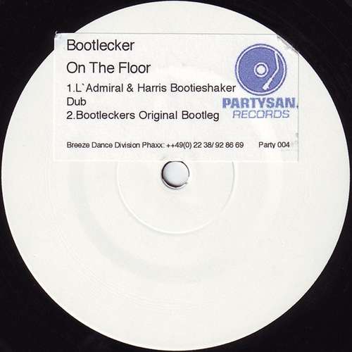 Cover Bootlecker - On The Floor (12, Promo, W/Lbl) Schallplatten Ankauf
