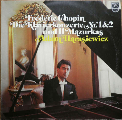 Cover Frédéric Chopin, Adam Harasiewicz - Die Klavierkonzerte Nr.1 & 2 Und 11 Mazurkas (2xLP, Club) Schallplatten Ankauf