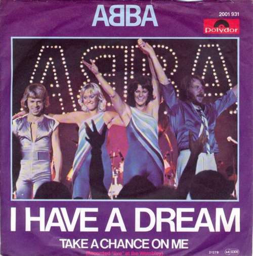 Cover ABBA - I Have A Dream (7, Single) Schallplatten Ankauf