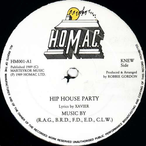 Cover zu The Knew Crue - Hip House Party / Tuffactofollow (12) Schallplatten Ankauf
