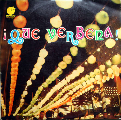 Cover Rudy Ventura, Vladimir Zaroff, The Roin's - ¡Que Verbena! (LP, Comp) Schallplatten Ankauf