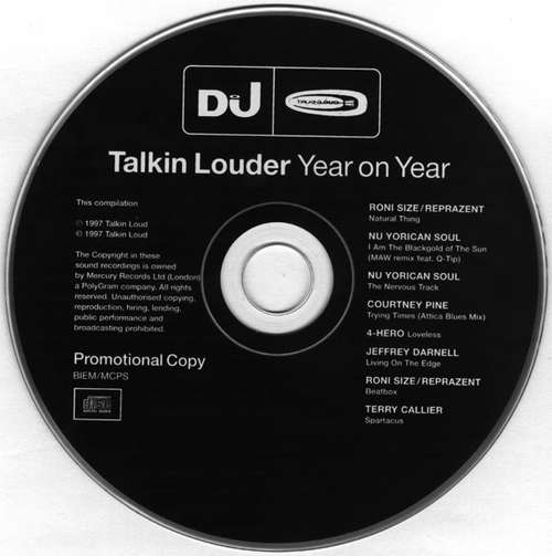 Cover Various - Talkin Louder Year On Year (CD, Comp, P/Mixed, Promo) Schallplatten Ankauf
