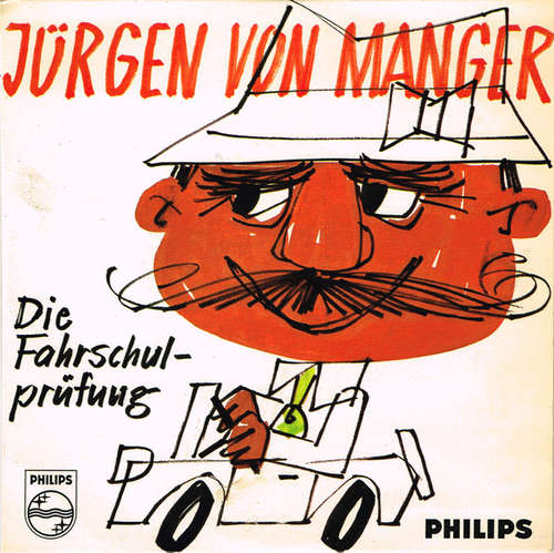 Cover Jürgen von Manger - Die Fahrschulprüfung (7, Single, Mono) Schallplatten Ankauf