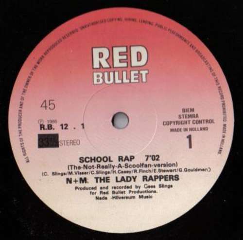 Bild N&M (The Lady Rappers) - School Rap (12) Schallplatten Ankauf