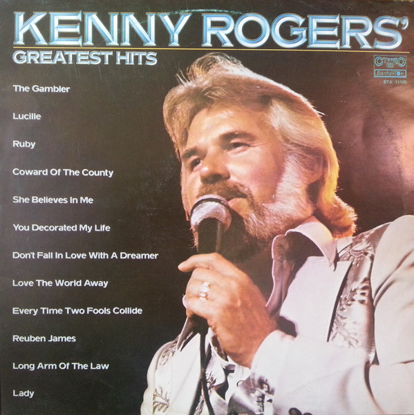 Cover Kenny Rogers - Greatest Hits (LP, Comp, Red) Schallplatten Ankauf