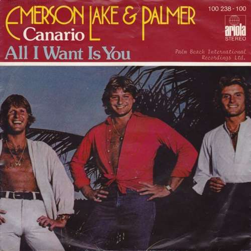 Cover Emerson, Lake & Palmer - Canario (7, Single) Schallplatten Ankauf