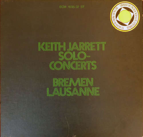 Cover Keith Jarrett - Solo Concerts: Bremen / Lausanne (3xLP, Album + Box) Schallplatten Ankauf