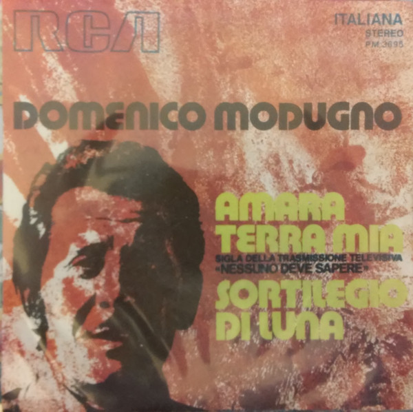 Cover Domenico Modugno - Amara Terra Mia / Sortilegio Di Luna (7) Schallplatten Ankauf