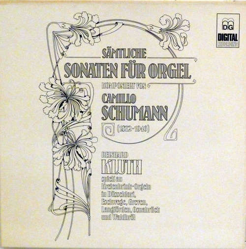 Cover Camillo Schumann, Reinhard Kluth - Sämtliche Sonaten für Orgel (3xLP + Box, boo) Schallplatten Ankauf