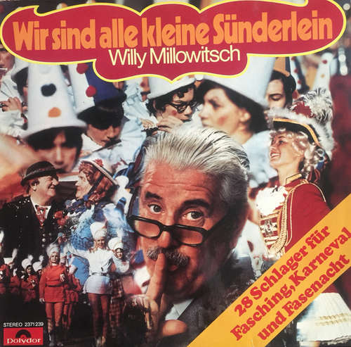 Cover Willy Millowitsch - Wir sind alle kleine Sünderlein (LP, RE) Schallplatten Ankauf