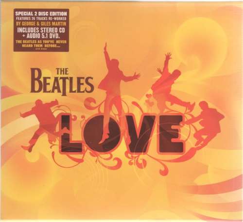 Cover The Beatles - Love (CD, Album, Mixed + DVD-A, Album, Mixed, Multichann) Schallplatten Ankauf