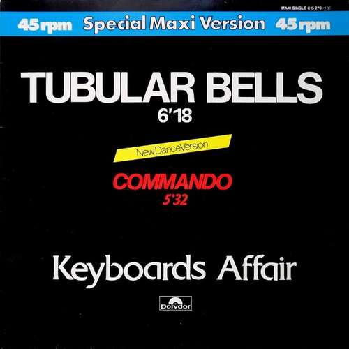 Cover Keyboards Affair - Tubular Bells (12, Maxi, PRS) Schallplatten Ankauf