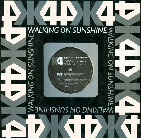 Cover K4 (4) - Walking On Sunshine (12) Schallplatten Ankauf