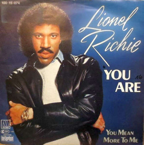 Cover Lionel Richie - You Are (7, Single) Schallplatten Ankauf