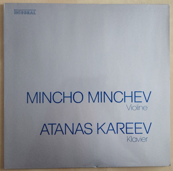 Cover Mincho Minchev, Atanas Kareev - Cesar Franck, Nicolo Paganini, Peter Christoskov (LP, Album) Schallplatten Ankauf