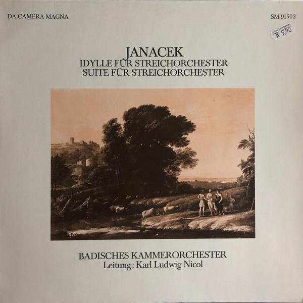 Cover Janacek*, Badisches Kammerorchester, Karl Ludwig Nicol - Idylle Für Streichorchester / Suite Für Streichorchester (LP, Album) Schallplatten Ankauf