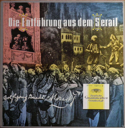 Cover Wolfgang Amadeus Mozart - Die Entführung Aus Dem Serail (2xLP, Mono, Box) Schallplatten Ankauf