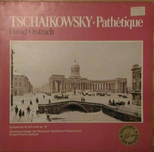 Cover Tchaikovsky*, David Oistrach - Pathétique (LP) Schallplatten Ankauf