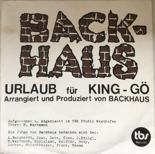 Bild Backhaus (3) - Urlaub (7, Single) Schallplatten Ankauf