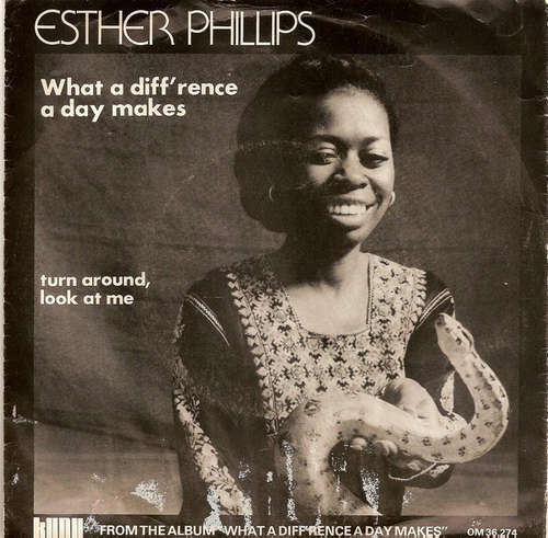Cover Esther Phillips - What A Diff'rence A Day Makes (7, Single) Schallplatten Ankauf