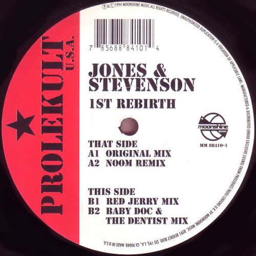 Cover Jones & Stevenson* - 1st Rebirth (12) Schallplatten Ankauf