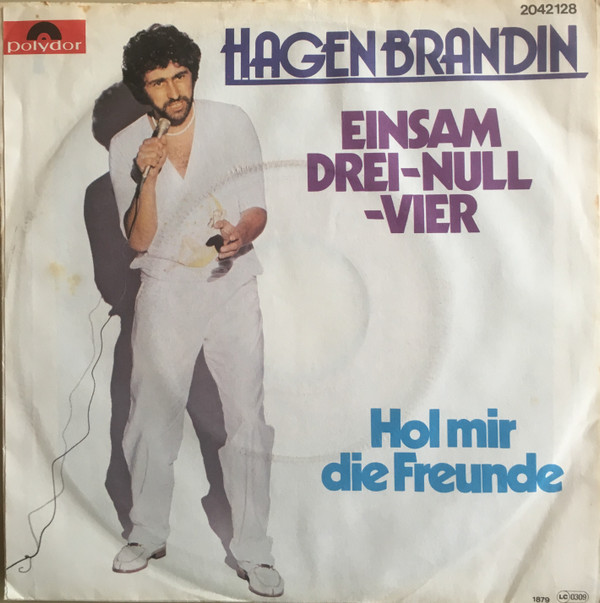 Cover Hagen Brandin - Einsam Drei-Null-Vier (7, Single) Schallplatten Ankauf
