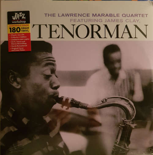 Cover The Lawrence Marable Quartet Featuring James Clay - Tenorman (LP, Album, Mono, Ltd, RE, RM, 180) Schallplatten Ankauf
