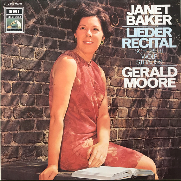 Cover Janet Baker, Schubert*, Wolf*, Richard Strauss, Gerald Moore - Lieder Recital (LP, Gat) Schallplatten Ankauf