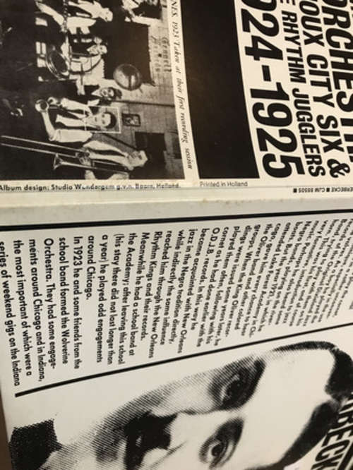Cover Bix Beiderbecke - The Legendary Bix Beiderbecke With The Wolverine Orchestra, Sioux City Six & The Rhythm Jugglers 1924-1925 (LP, Comp, RM) Schallplatten Ankauf