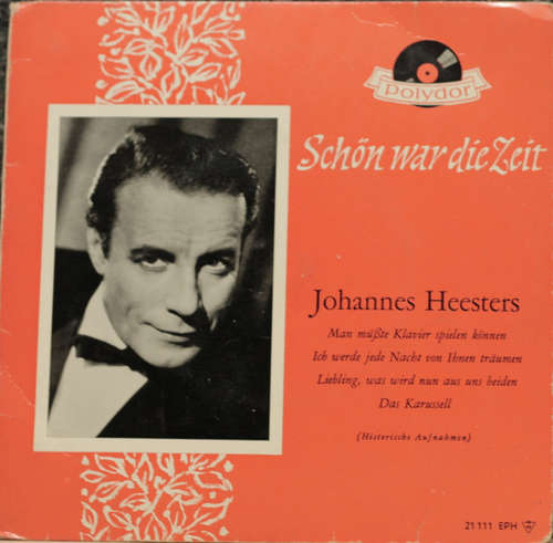 Bild Johannes Heesters - Schön War Die Zeit (7, Single) Schallplatten Ankauf