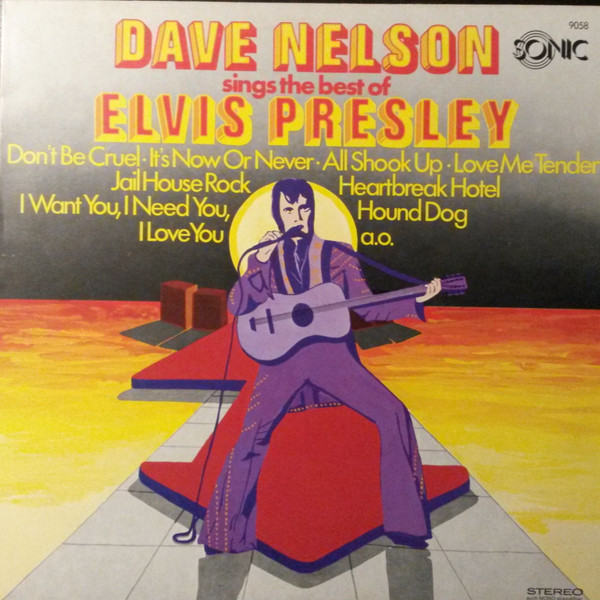 Cover Dave Nelson (10), The Cheekers - Dave Nelson Sings The Best Of Elvis Presley (LP, Album) Schallplatten Ankauf