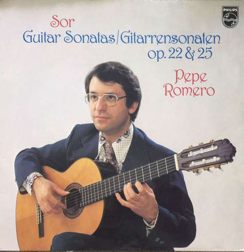 Cover Sor* - Pepe Romero - Guitar Sonatas / Gitarrensonaten Op. 22 & 25 (LP) Schallplatten Ankauf