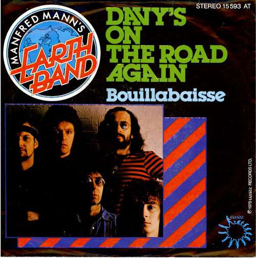 Cover Manfred Mann's Earth Band - Davy's On The Road Again (7, Single) Schallplatten Ankauf