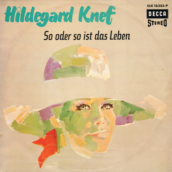 Cover Hildegard Knef - So Oder So Ist Das Leben (LP, Album) Schallplatten Ankauf