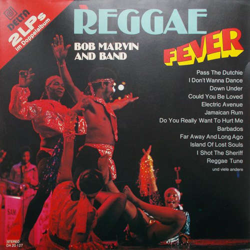 Cover Bob Marvin And Band - Reggae Fever (2xLP, Gat) Schallplatten Ankauf