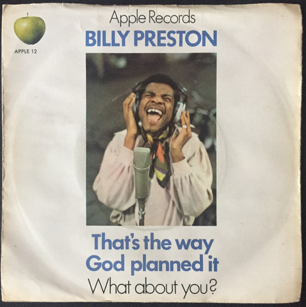 Cover Billy Preston - That's The Way God Planned It (7, Single, Pus) Schallplatten Ankauf