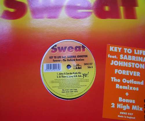 Cover Key To Life featuring Sabrina Johnston - Forever - The Outland Remixes (12) Schallplatten Ankauf