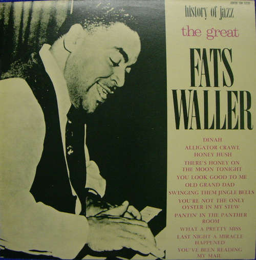 Cover Fats Waller - The Great Fats Waller (LP, Comp, Mono) Schallplatten Ankauf
