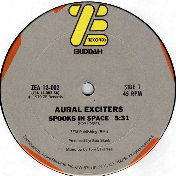 Cover Aural Exciters - Spooks In Space (12) Schallplatten Ankauf