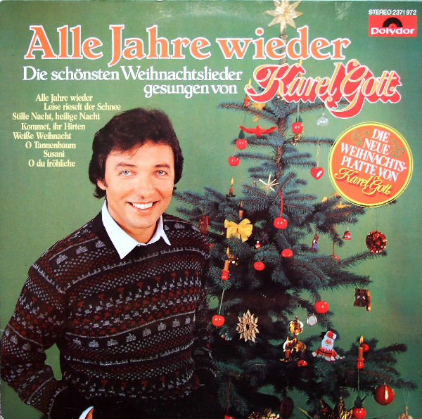 Cover Karel Gott - Die Schönsten Weihnachtslieder Gesungen Von Karel Gott (LP, Album) Schallplatten Ankauf