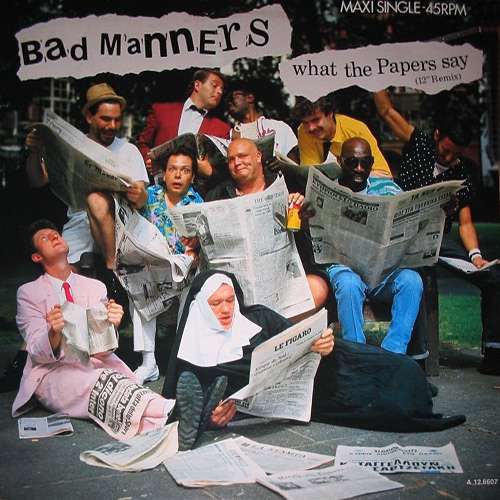 Cover Bad Manners - What The Papers Say (12 Remix) (12, Maxi) Schallplatten Ankauf