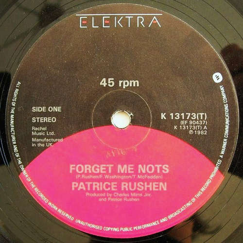 Cover Patrice Rushen - Forget Me Nots (12, Single, RP) Schallplatten Ankauf