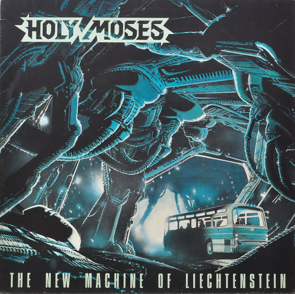 Cover Holy Moses (2) - The New Machine Of Liechtenstein (LP, Album) Schallplatten Ankauf