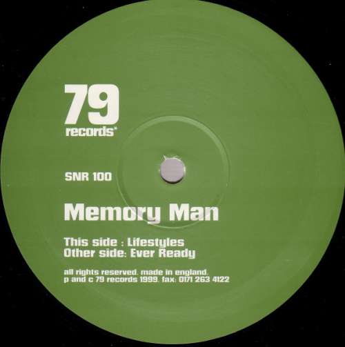 Cover Memory Man (3) - Lifestyles / Ever Ready (12) Schallplatten Ankauf