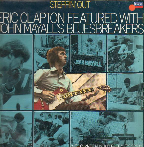 Cover Eric Clapton Featured With John Mayall's Bluesbreakers* - Steppin' Out (LP, Comp, RE) Schallplatten Ankauf