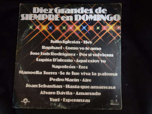 Cover Various - Diez Grandes De Siempre En Domingo (LP, Comp) Schallplatten Ankauf